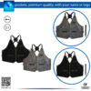 Leather Barber Vest with Pockets – Customizable with Your Name or Logo